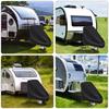 600D Oxford Cloth RV Caravan Trailer Hitch Cover Dustproof Rain & Snow Protection Easy To Use Towing Hitch Caravan Tow Cover