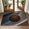Hull City Fußball Design Kristall Samt Teppich Weiche Dekorative Matte für Schlafzimmer Eingang