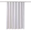 White Shower Curtains Waterproof Thick Solid Bath Curtains For Bathroom Bathtub Large Wide Bathing Cover 12 Hooks