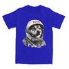 CCCP Rusia Laika Space Urss Astronauta Dog T-Shirt Men First dog in Space Cotton T-Shirts Summer O-Neck Tees Oversized Clothing