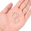 100-200Pcs/Lot  Open Jump Rings 4 5 6 8 10 mm Loops Split Rings Crafts Bracelet Connectors For DIY Jewelry Making Accessories