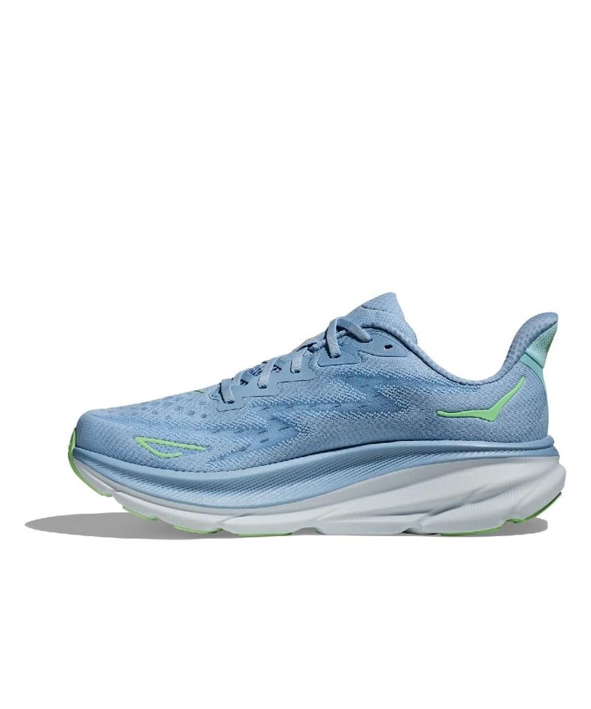 HOKA Clifton 9 Wide Track Field Running Size Pale Blue X Blue Men's & Shoes, 26.0,