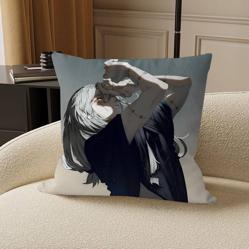 

Mahito Personalized Pillow Dust Cover Bedroom Kids Party Decoration Pillowcase Birthday Children Gift 12x12Inch