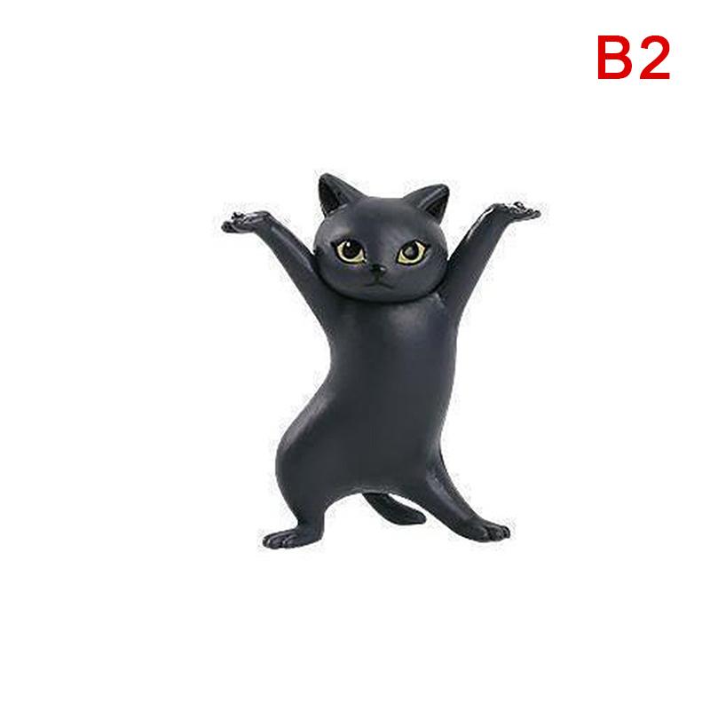 

Танцующий кот фигурка украшение анимационный кот модель игрушка очаровательный кот капсульная игрушка кукла украшение для торта