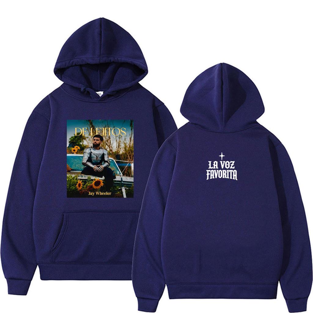 Unisex Woman'sJay Wheeler La Voz Favorita Album World Tour Hoodie Men Women Harajuku Hip Hop Fashion Sweatshirts Casual Cozy Oversized Hoodies