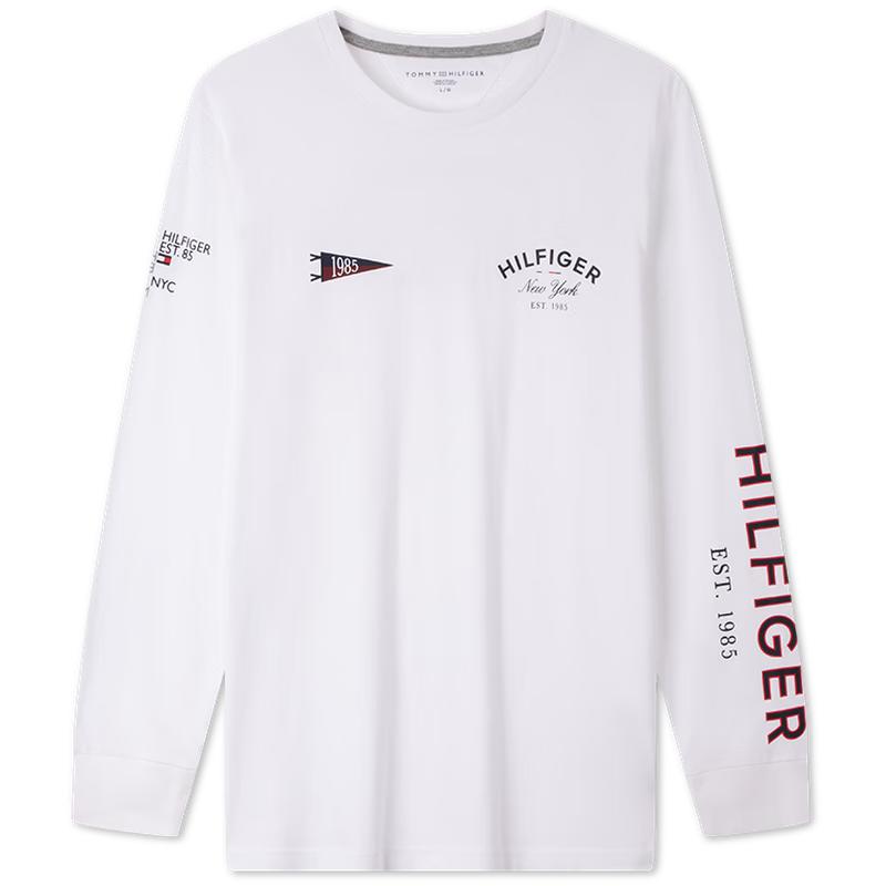 Tommy Hilfiger Men's Cotton Long Sleeve T-Shirt