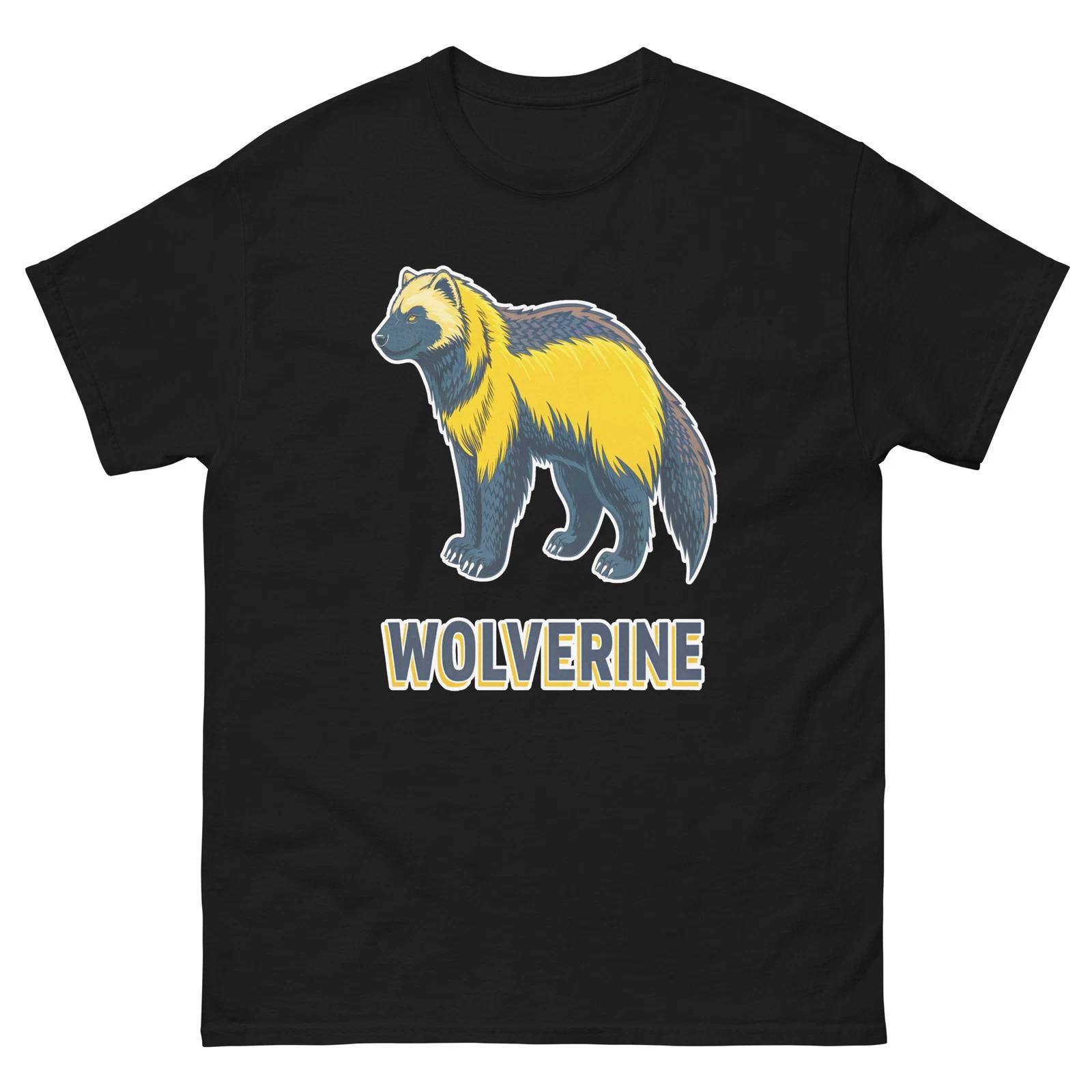 Wolverine Animal Nature Wonderful Amazing T-Shirt S