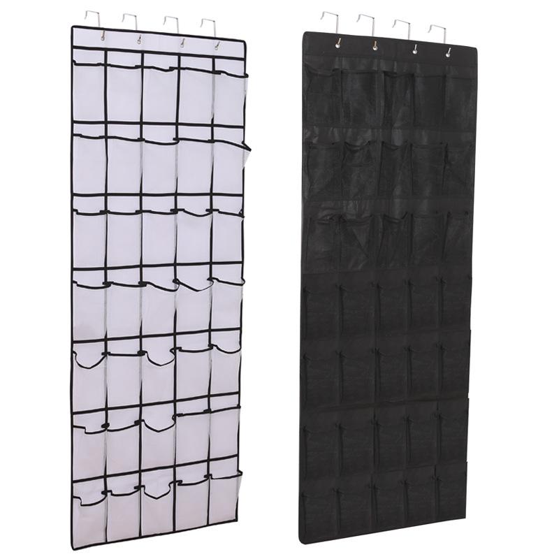 Kancalı 35 Bölmeli Kapı Üstü Ayakkabı Saklama Çantası