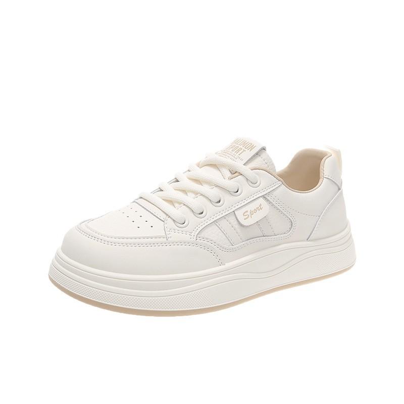 Stepping On Shit Feels Like Summer Mesh Breathable Little White Shoes Women's 2025 New Flat-bottomed Single Mesh Not Stuffy Feet Student Board Shoes
