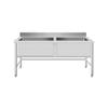 Lantuan Commercial Stainless Steel Single Basin Sink