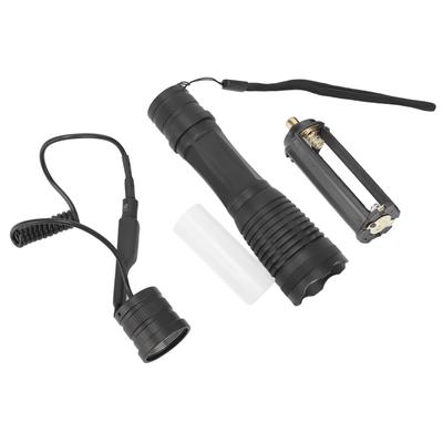 IR Flashlight Aluminum Alloy 850nm Portable Night Vision Zoom Flashlight Fit for Outdoor Hunting