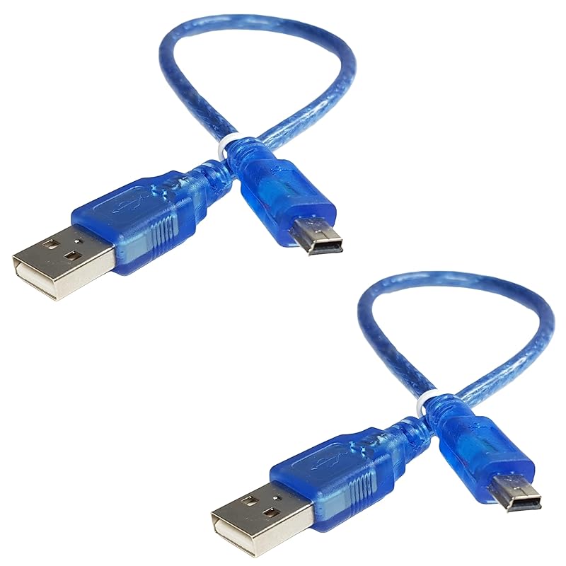 Mini USB Cable for Arduino Nano, 2 Pieces 2
