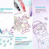 Datumdeem Outliner Pen & Coloring Lightstick – Double-Line Graffiti Pen for Drawing, Cards & Crafts