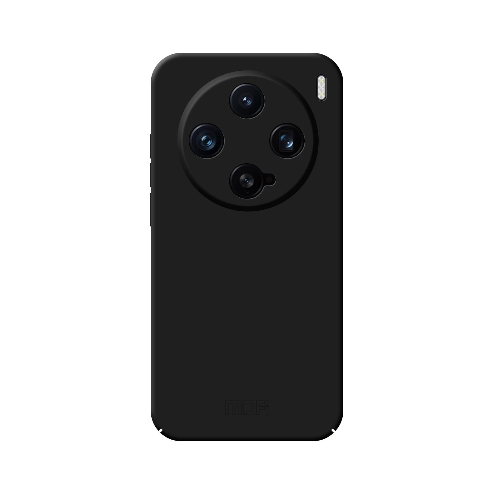 

Для vivo X200 Pro mini 5G MOFI JK Qin Series Матовый чехол для телефона с покрытием Skin-Touch Акрил+ТПУ Ударопрочная крышка Black