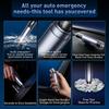 XMSJ Universal Car Safety Hammer For Breaking Windows/cutting Seat Belts Two In One Driving Escape Emergency Tool