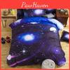 3d Galaxy Duvet Cover Pillow Case Quilt Cover Bedding Set Vibrant Color All Sizes