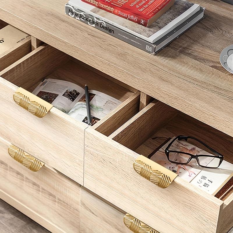 2 Pcs Brass Edge Pull Back Mounted Finger Edge Pull Concealed Drawer Wardrobe Pull Curved Edge Invisible Pull