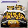 Black Mamba Spirit Print Flannel Blanket, Soft Warm Lightweight Throw Blanket for Living Room,Sofa Bed Camping Office
