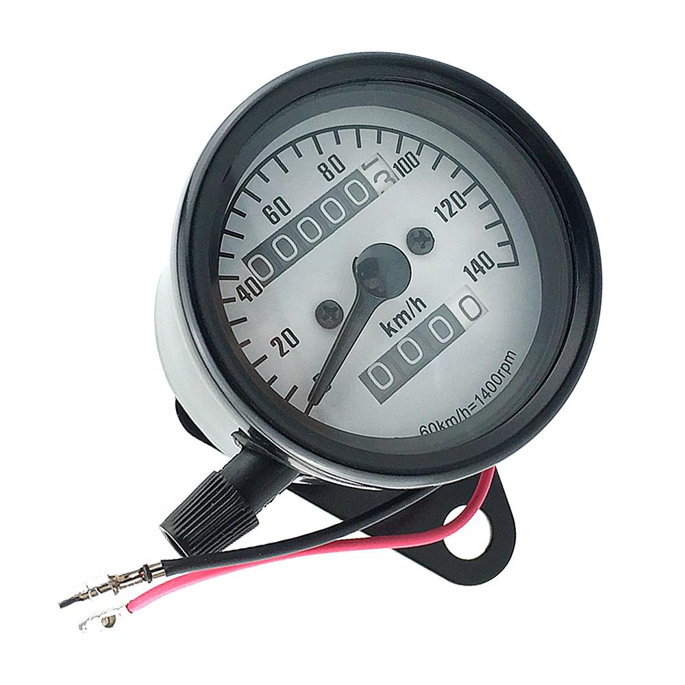 Motorcycle Speedometer,12V DC Universal Motorcycle Waterproof LED