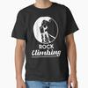 Rock Climbing Designed And Sold By Topbaseline Vintage Washed Graphic Designer Clothes Soft Casual Streetwear