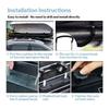Premium-Roof Box U-Bolt Clamps(4 Pcs), 85Mm Width U-Bracket Clips With 8 Lock Nuts& 2 Straps- Rooftop Cargo Carrier Rack Mountin