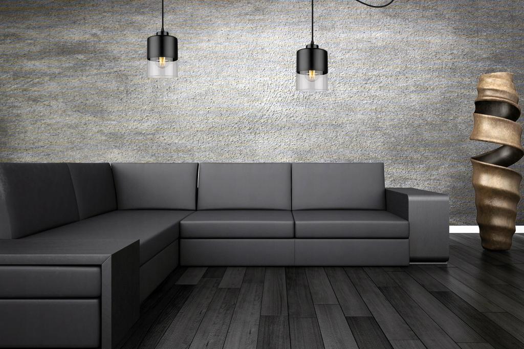 MODERN GLASS SPIDER CEILING HANGING LAMP