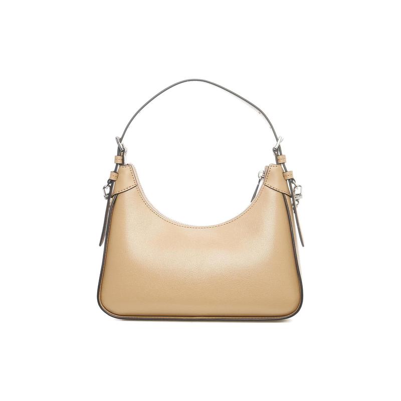 MICHAEL KORS Wilma classic presbyopic chain leather armpit bag crescent bag hand shoulder bag women's light brown