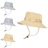 Summer Mesh Breathable Fisherman Hat With Wide Brim Sun Protection For Outdoor Fishing And Hiking