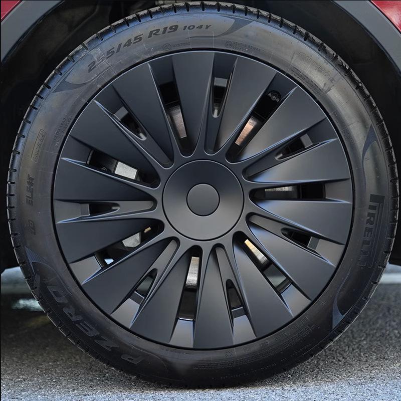 Tesla Model Y 19-Inch Whirlwind Wheel Hub Cover - Right Angle P Version.