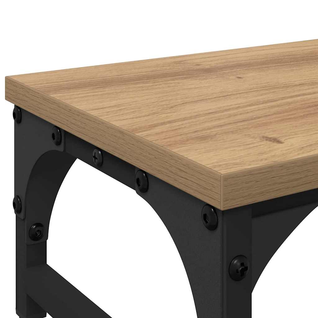 Monitor Stand Artisan Oak 85 x 23 x 15.5 cm Particleboard