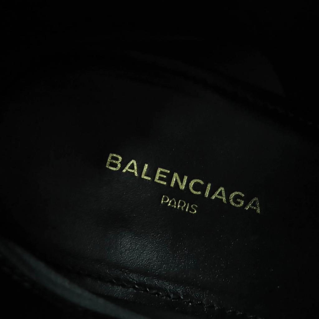 Pristine BALENCIAGA short boots gray leather Women 36 477242 Used