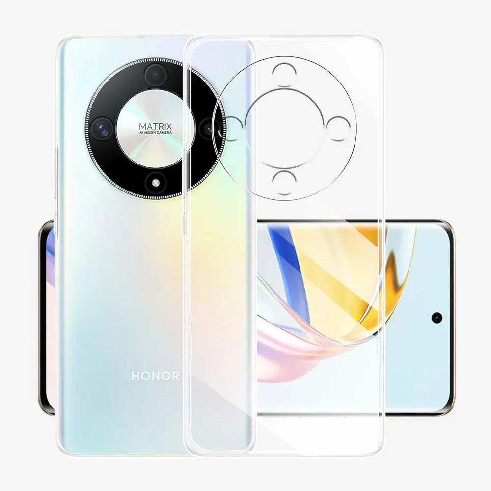 For Honor Magic 6 Lite 5G Case Back Cover Clear Silicone Soft Case For Honor Magic5 Lite Bumper Coque For Magic4 Lite Fundas
