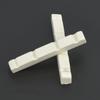 2 Pcs Quality Plastic 4 String Bass Guitar Nut Musical Instrument Replacement(44*5.8*8mm)