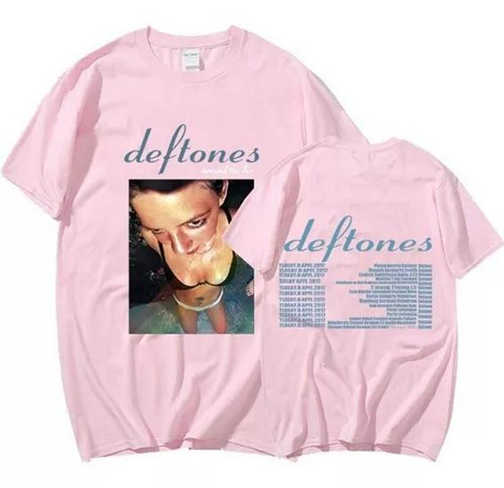 2023 Deftones Japanese Anime Gothic Style Unisex Loose Fit T-shirt