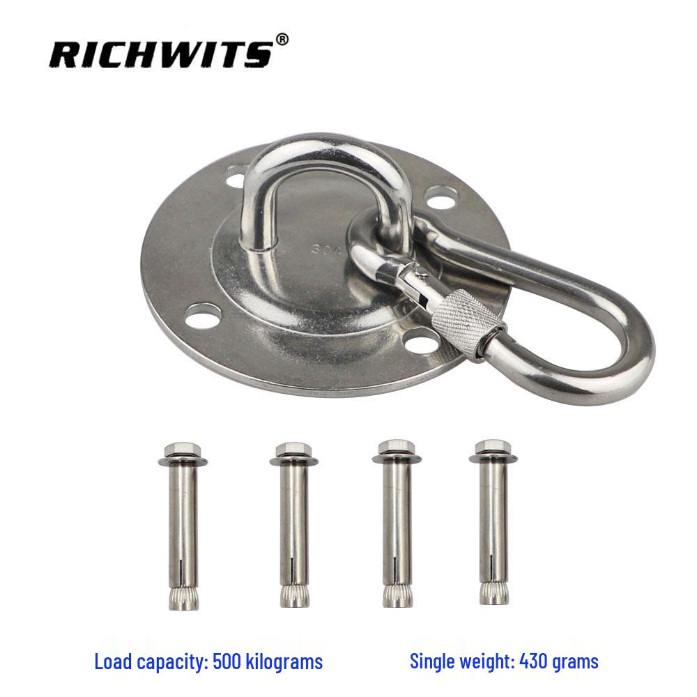 304 Stainless Steel Yoga Hammock Swing Chair Hook with Eyelet