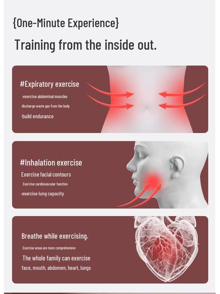 Breathing Dumbbell: Abdominal Muscle and Pelvic Floor Trainer for Lung Capacity and Endurance