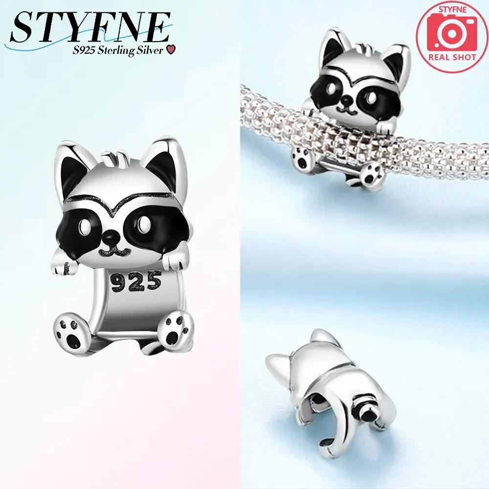 Authentic Original Brown Bear Cute Animal Polar Bear Heart Love Copper Metal Bag Charm Bead Components Bead Component Compatible With Bracelet High