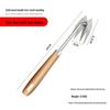 Manganese Steel Weeding Tool: Root Removal, Soil Loosening, Multifunctional Shovel for Gardening and Planting.