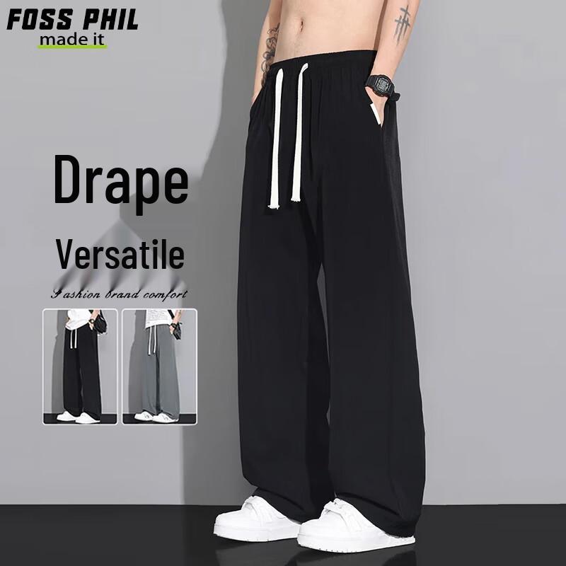 

Foss Phil Men s Loose Straight-Leg Casual Pants 29092 3XL