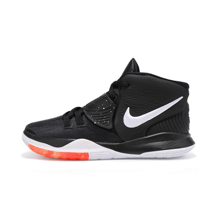 Nike Kyrie 6 Jet Black White PS BQ5600-001 11C