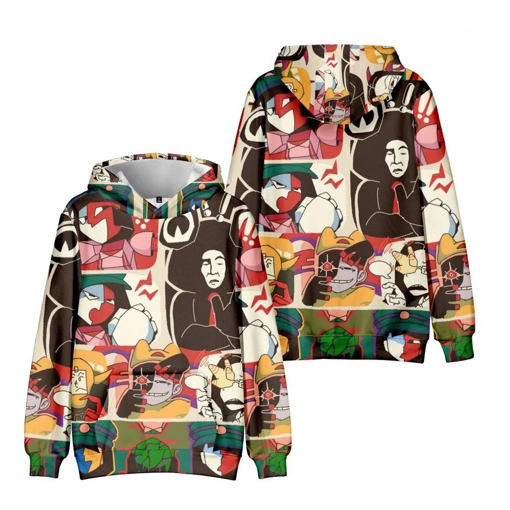 

12 цветов Мужские Женские Толстовки ENA Dream Новая уличная одежда Харадзюку Повседневные Толстовки Пуловеры с капюшоном с мультяшным принтом XXS коричневый