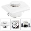 Brand New Dimmer Switch Dimmer Switch Parts AC 200V-250V Drehdimmer Schalter For Flush-Mounted LED Dimmer White