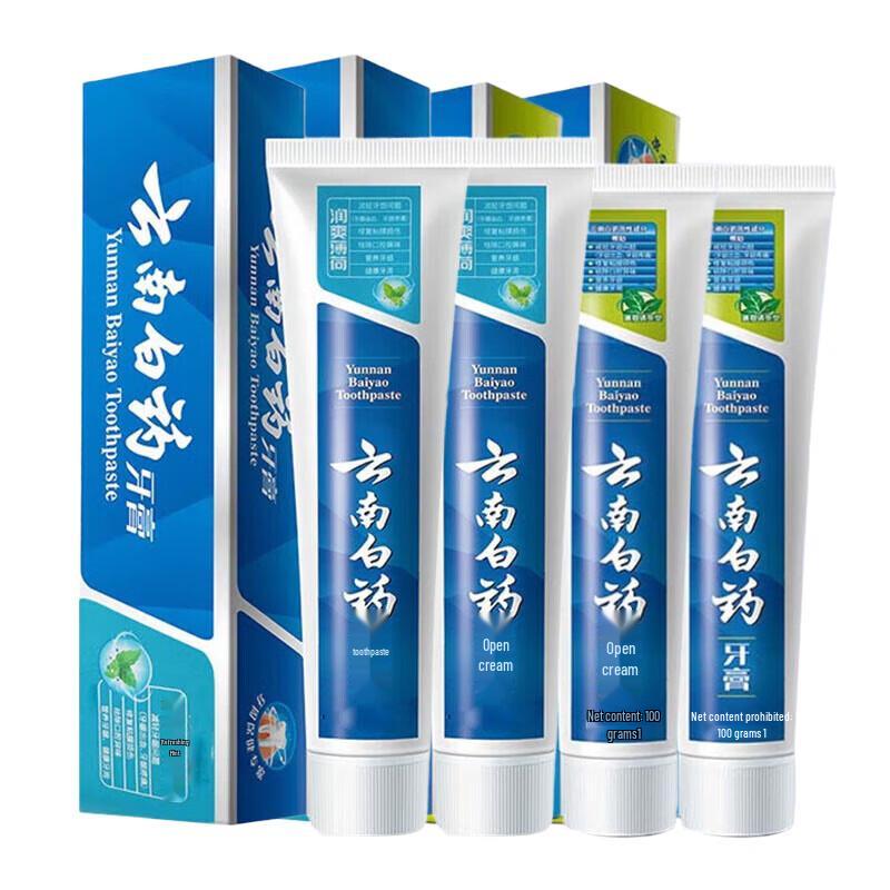 

Yunnan Baiyao Mint Refreshing Toothpaste Combo Pack