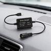 Flexible PVC DC5.5x2.1mm To USB C Power Cable For Dashboard Camera Routers Security Camera USB C Step Down Converter Wire