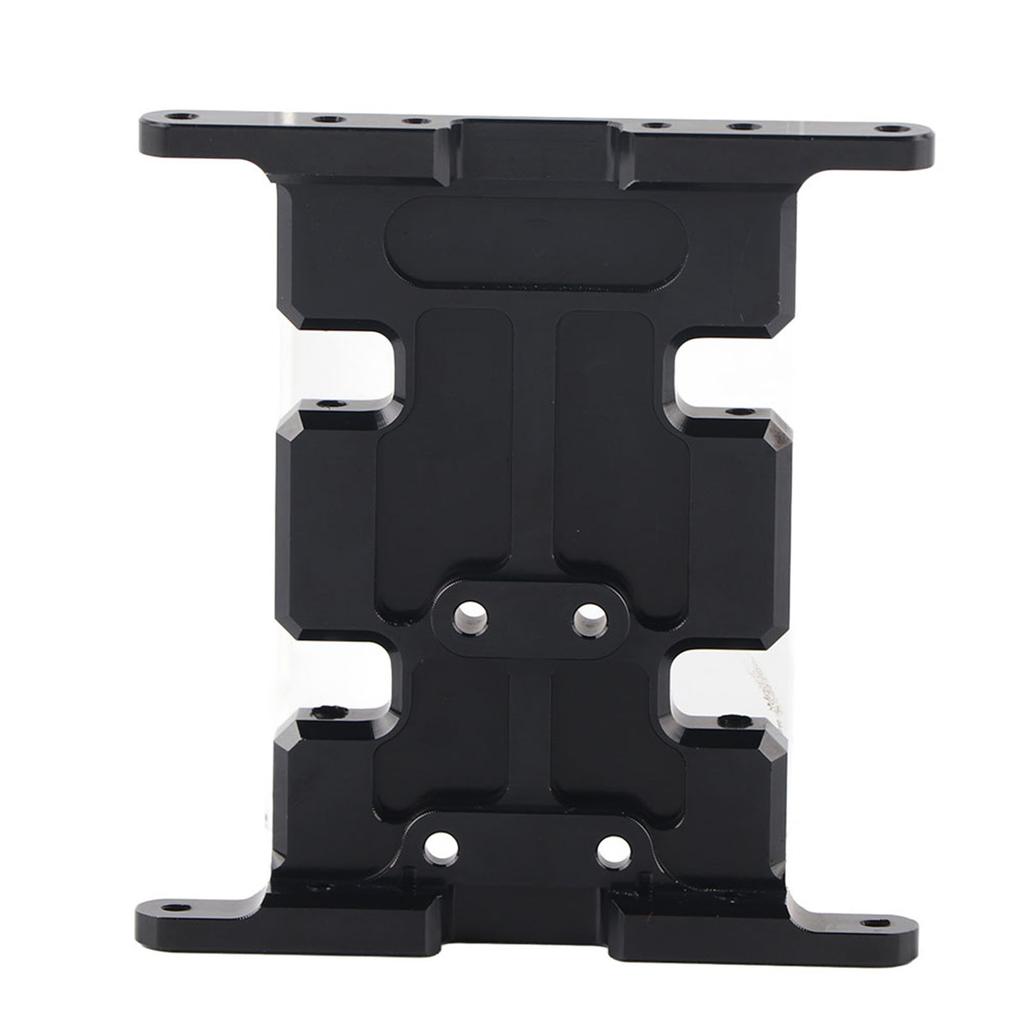 Aluminum Alloy Gearbox Base Plate Black for AXIAL SCX10  TFL Carframe RC Accessories