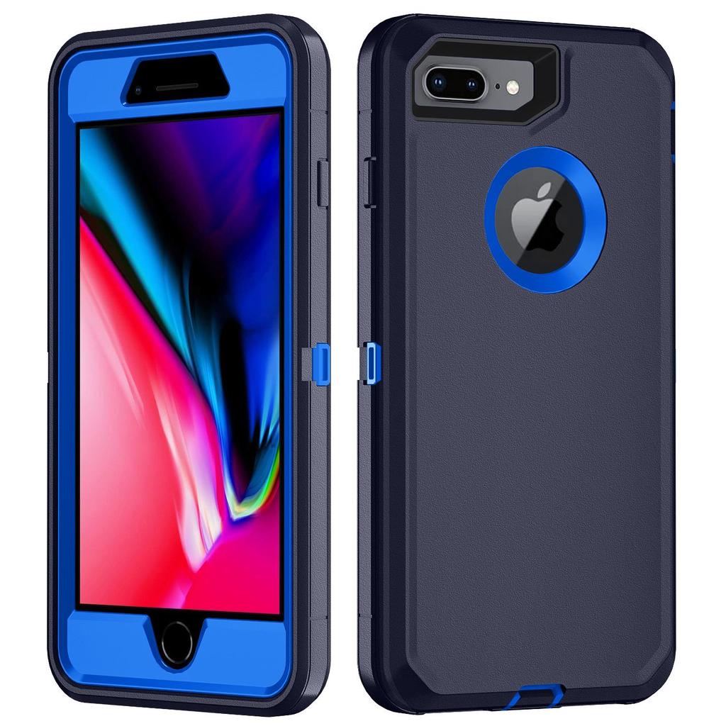 IPhone 7/8/7P/8P için Sağlam Üçlü Koruma Kılıfı - Ağır Hizmet Tipi & Özel Tasarım