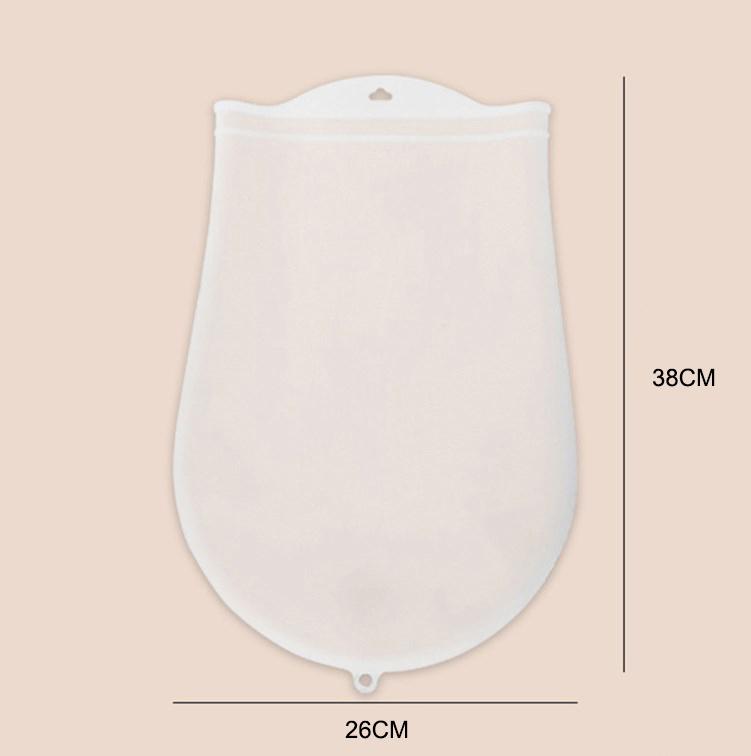 Dough Bag Dough Kneading Bag Household Supplies Baking Accessories 2 Pcs Reused Silicone Transparent -40 ℃ To 220 ℃