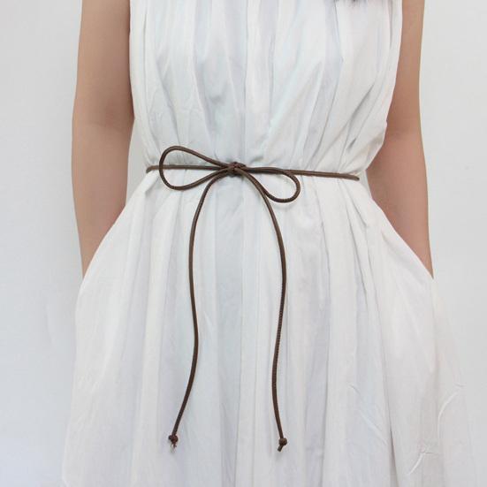 Women Belt Imitation Thin Belt Coats Waistband Casual Office Dresses Shirts Sweaters Leather Wear-Resistant