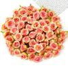 10/40Pcs Rose Artificial Flowers 2CM Fake Flowers Home Room Decor Garden Wedding Decoration DIY Scrapbook Garland Gift Accessory