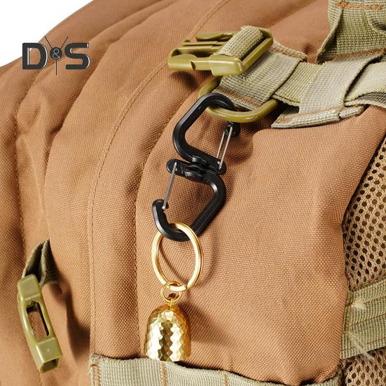 1/5 ks Otočný háček o 360 stupňů Přenosný lehký Venkovní kempování Turistika S-háček Otočný Věšák Závěsná přezka Kempingové příslušenství